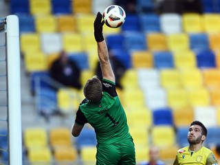 Henrich Ravas ešte ako brankár FK Senica.