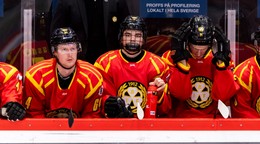 Slovenský útočník Michal Svrček v drese Brynäs IF. 