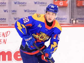 Juraj Pekarčík počas pôsobenia v tíme Moncton Wildcats.